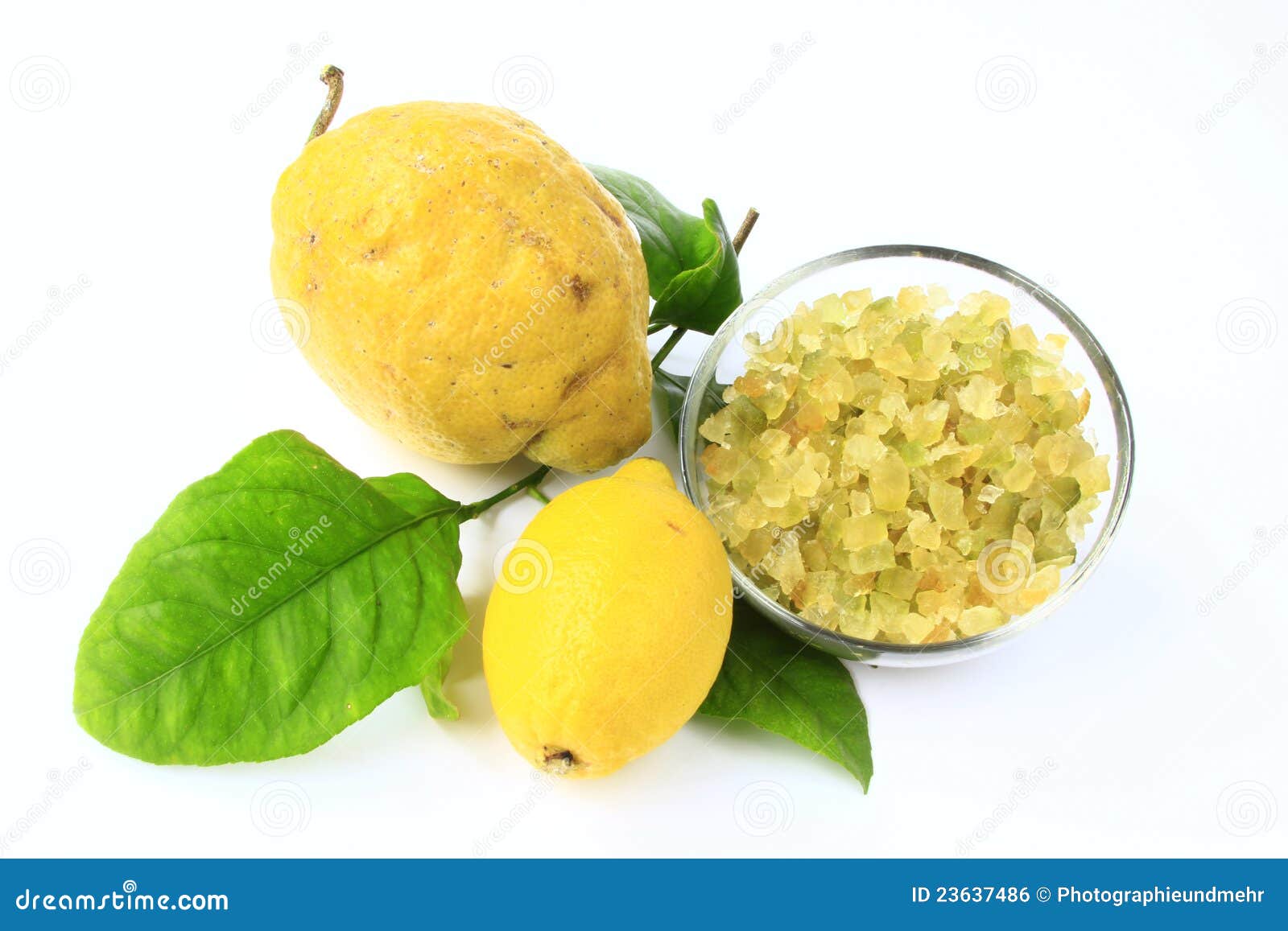 Candied Lemonpeel with Whole Fruits Stock Photo Image of citronat