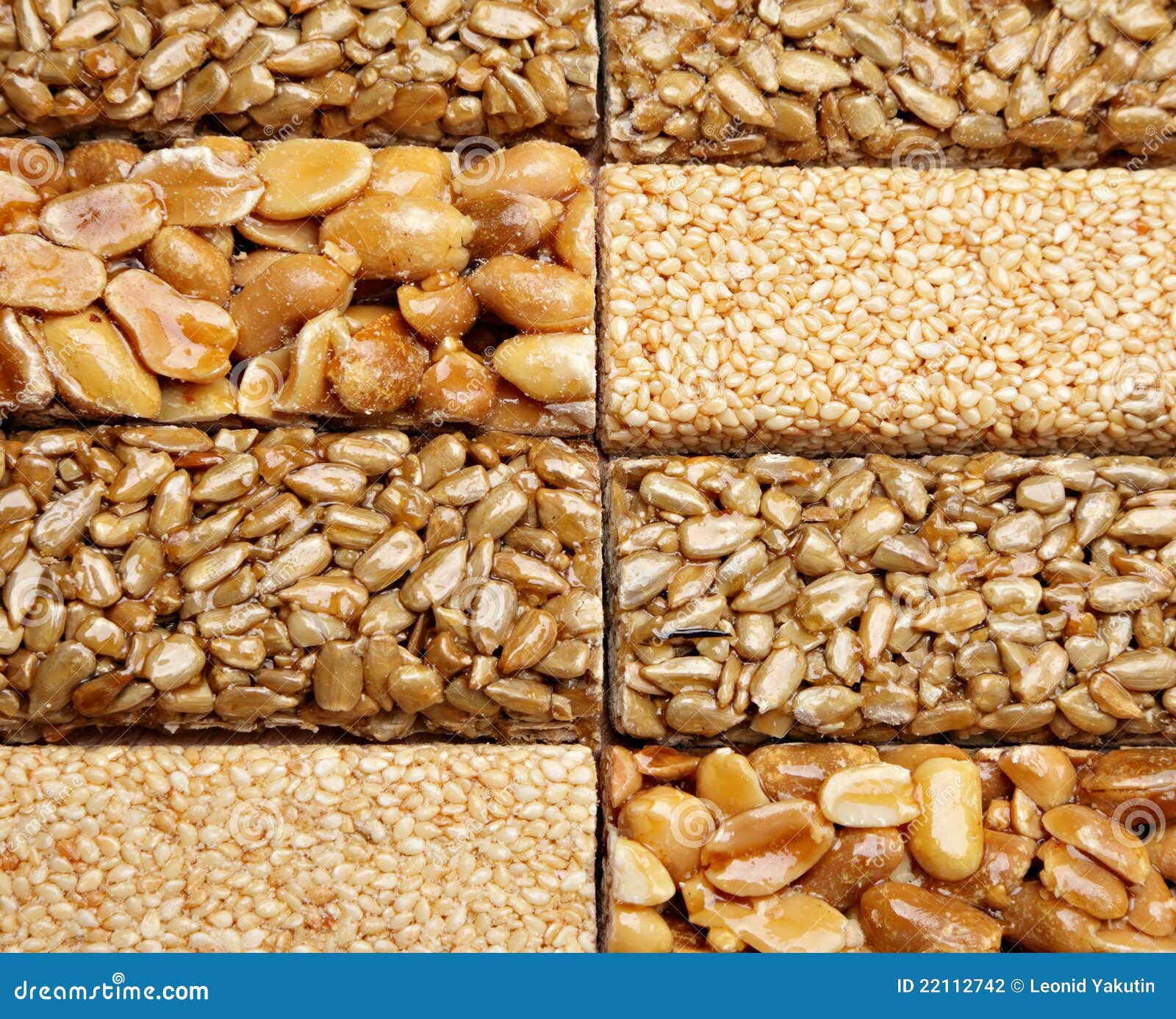 Candied Roasted Nuts. Gozinaky. Stock Photo Image of tasty, snack