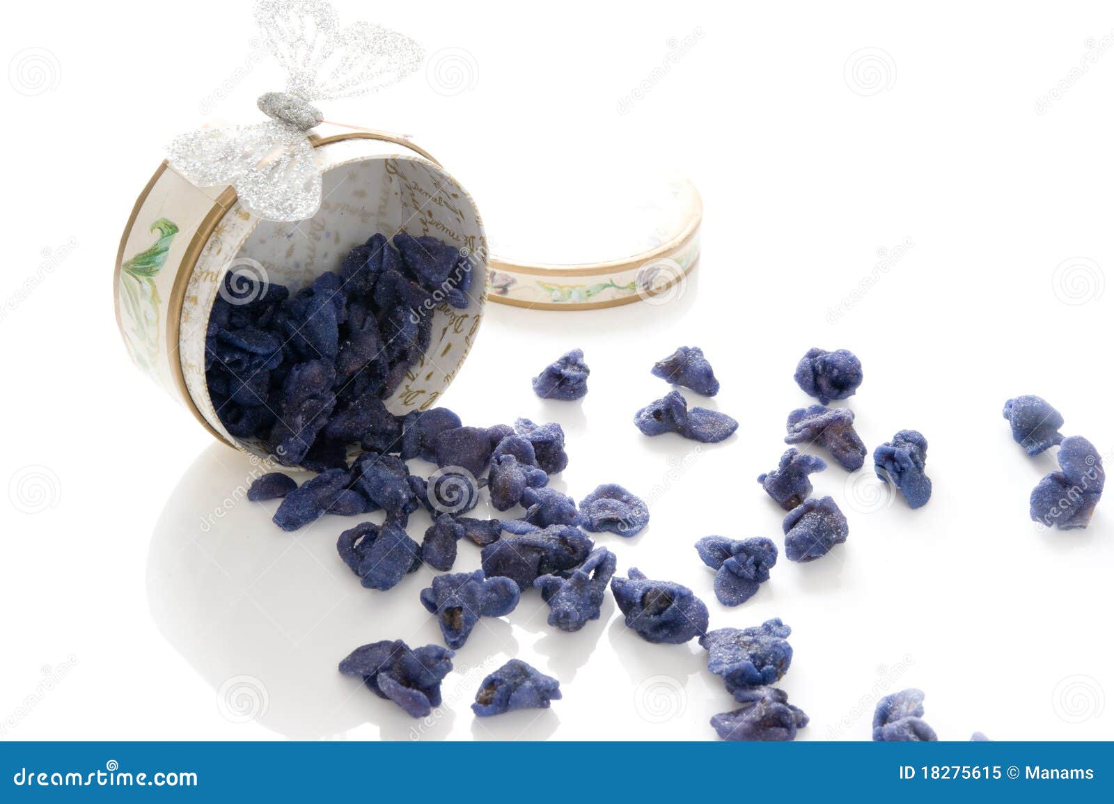 Candied violets stock image. Image of vienna, sugar, desserts 18275615