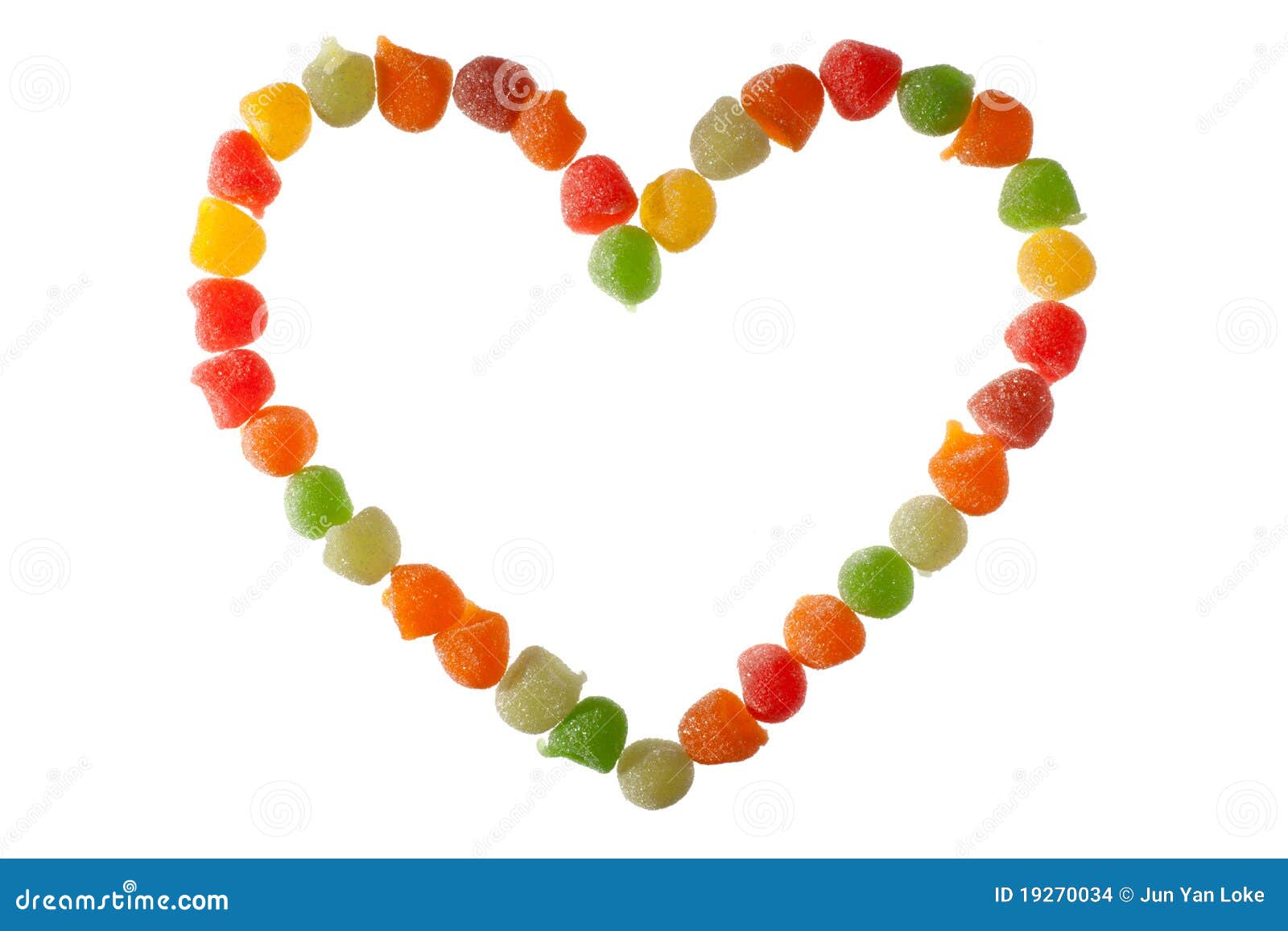 Candies in love shape stock photo. Image of easter, candies 19270034