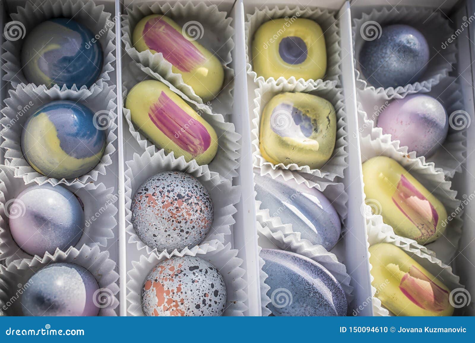 Candies in Pastel Colors stock photo. Image of dessert - 150094610