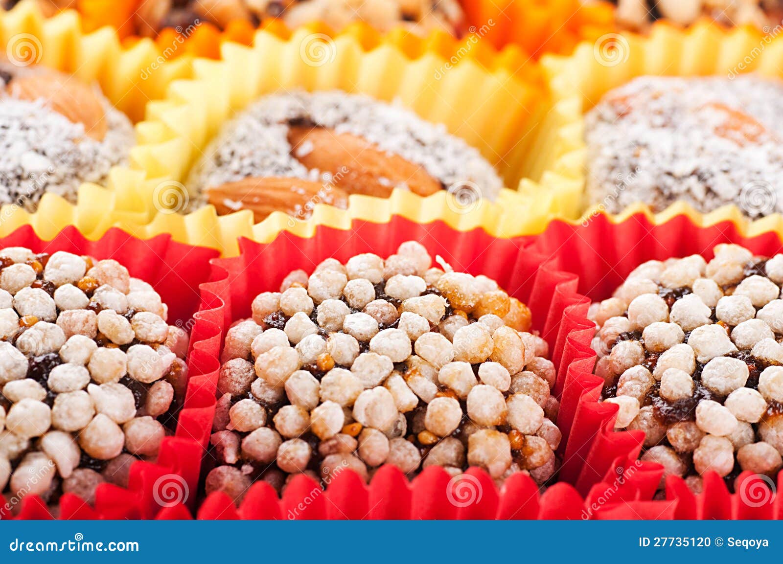 Candies and sweets stock photo. Image of orange, glass 27735120