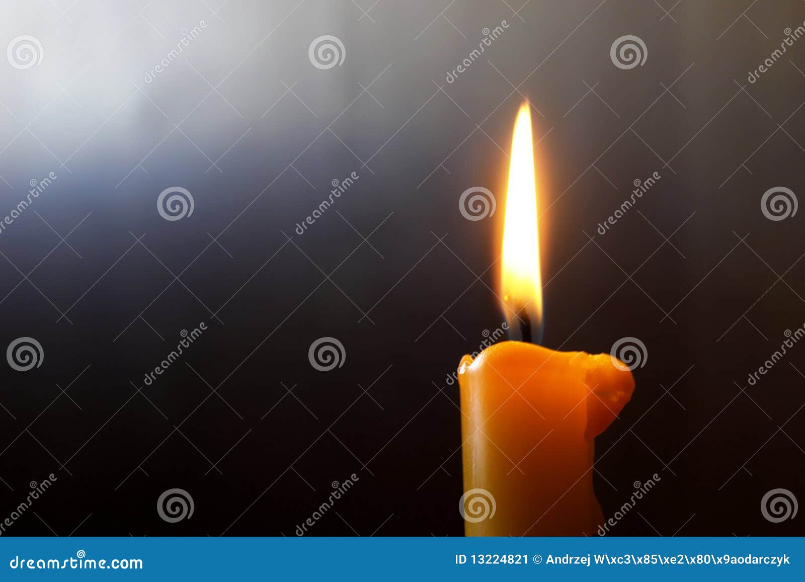 Candle stock image. Image of space, fear, candle, gloomy 13224821