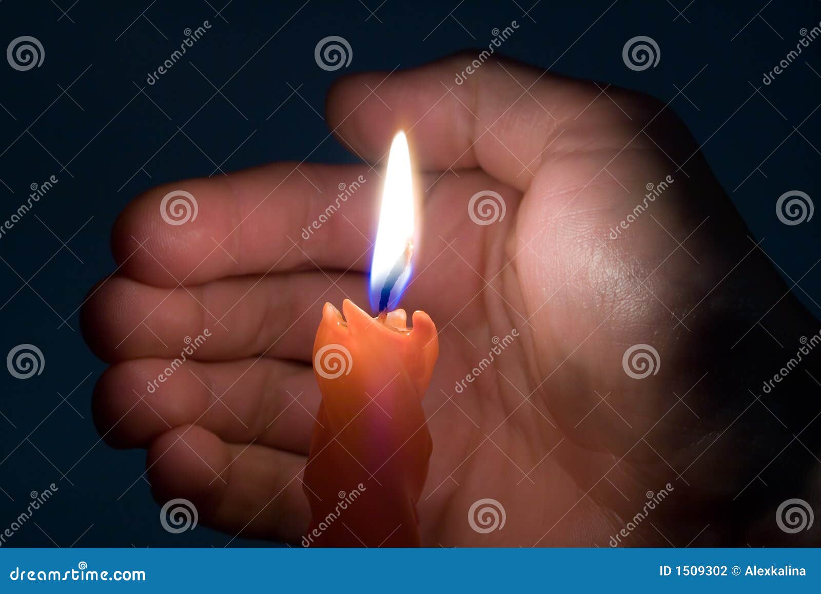 Candle stock photo. Image of meditation, christmas, mysterious 1509302