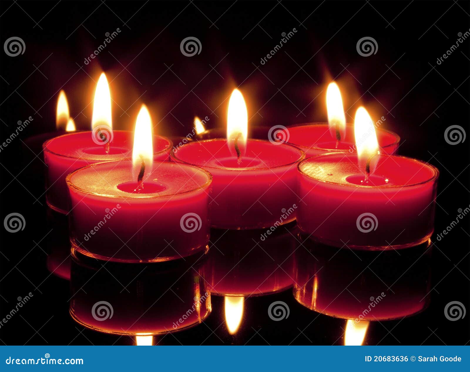Candle on a Black Background Stock Photo Image of background, dark