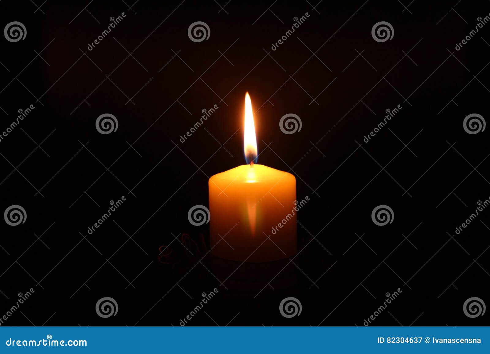 Candle burning stock image. Image of black, dark, festive 82304637
