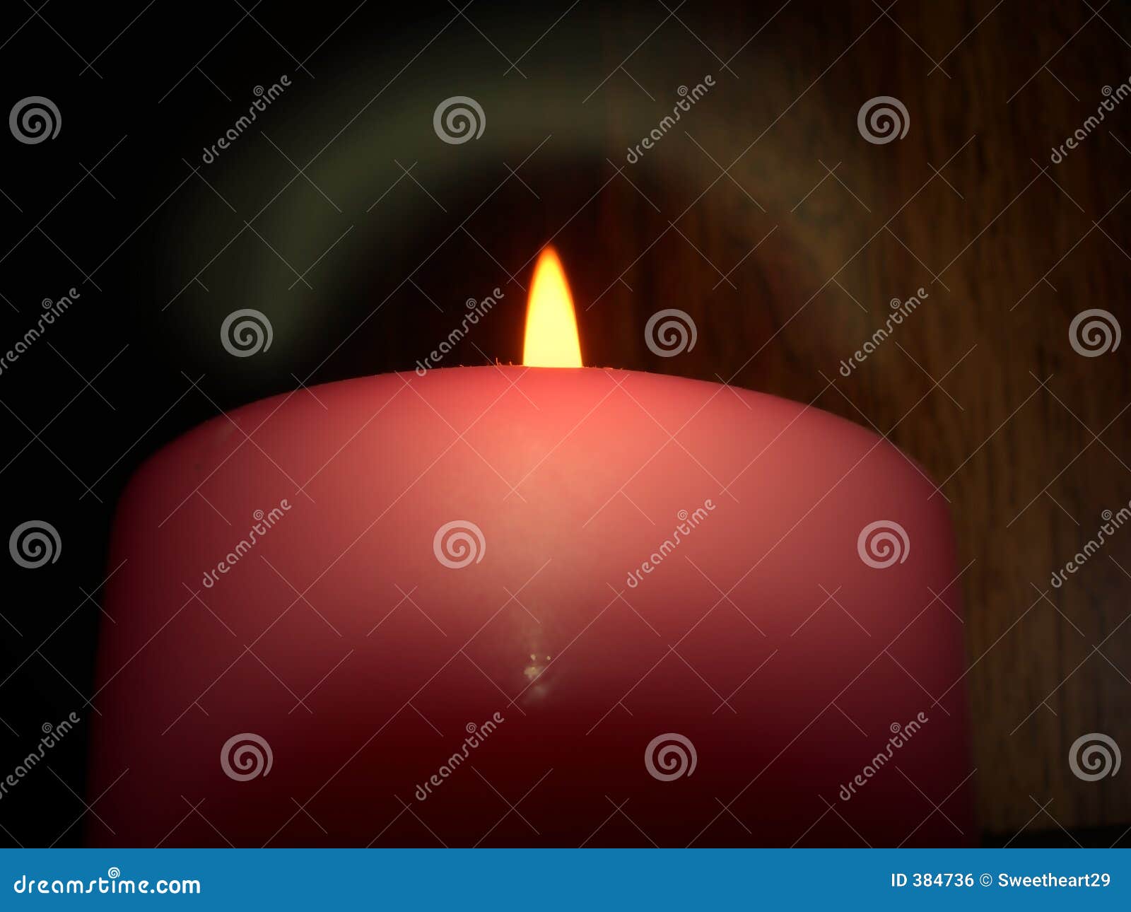 Candle in Darkness stock photo. Image of darkness, heat 384736