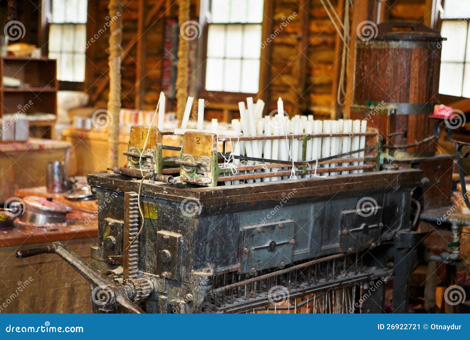 Candle factory stock image. Image of parafin, utensils - 26922721