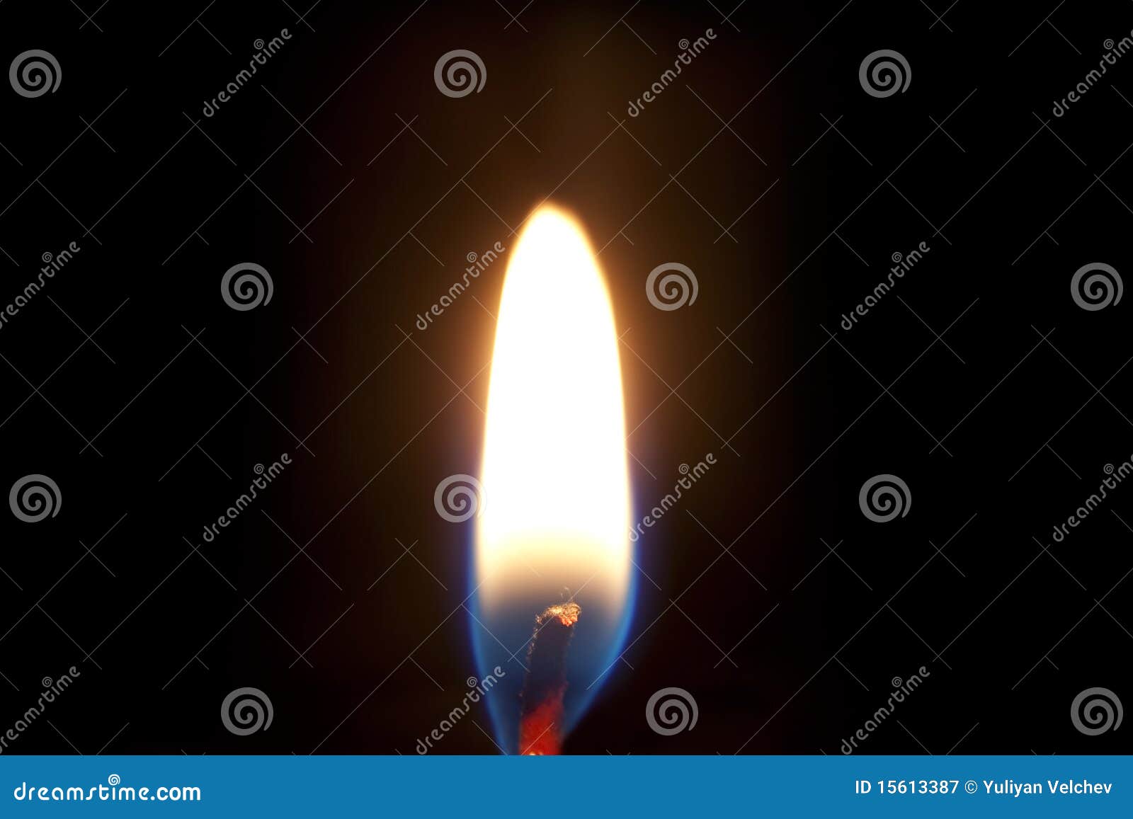 Candle fire stock image. Image of illuminated, burning 15613387