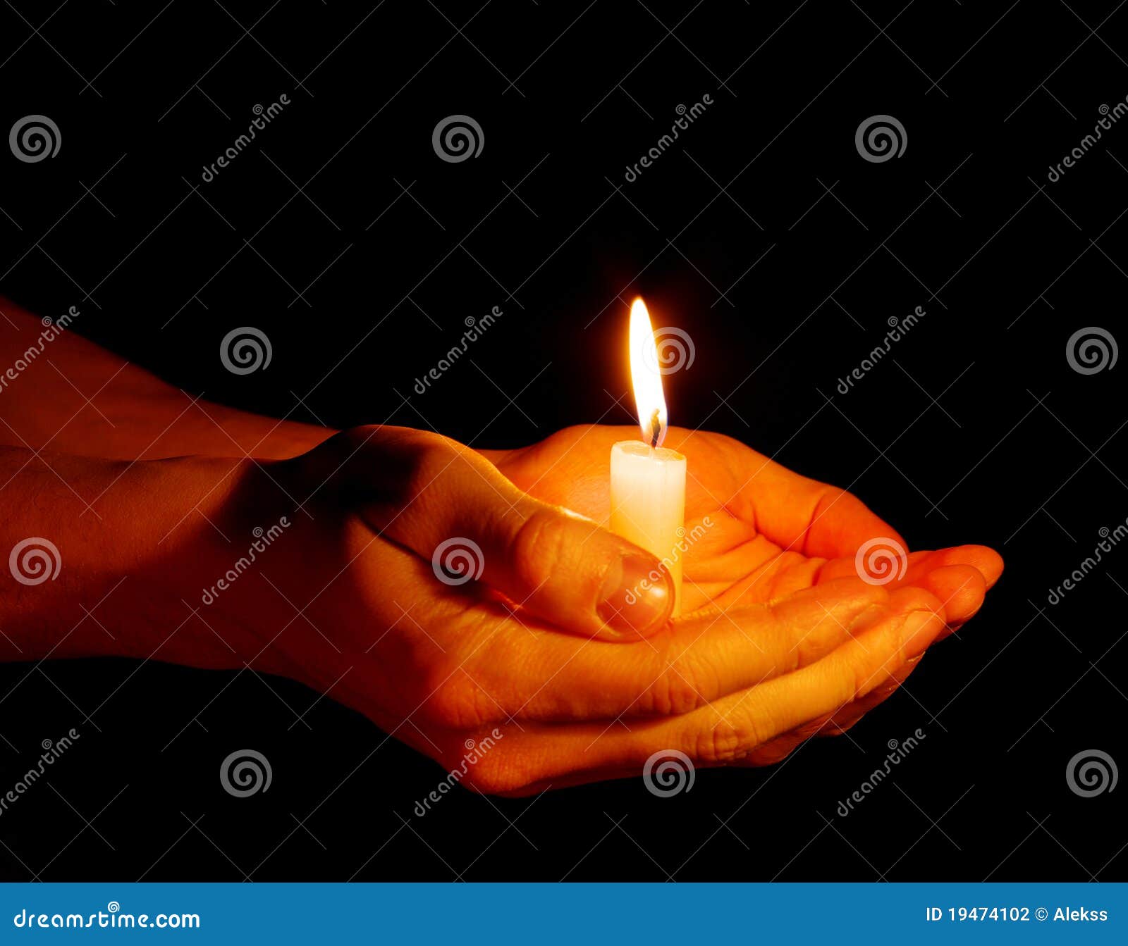 Candle in a hand stock photo. Image of hold, hand, burn 19474102