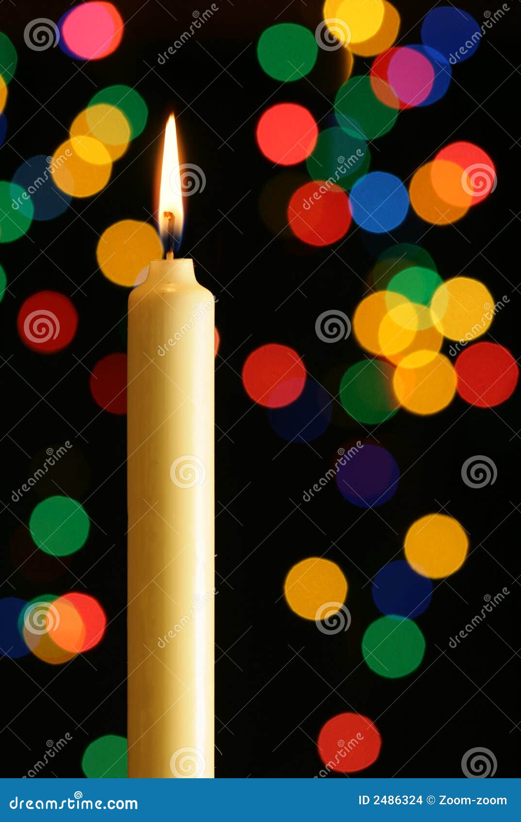 Candle And Illumination Lights Stock Photo - Image of decoration ...