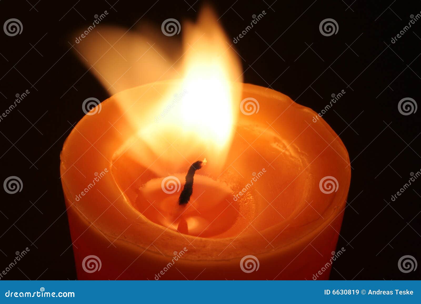 Candle light stock image. Image of church, heat, lighting 6630819
