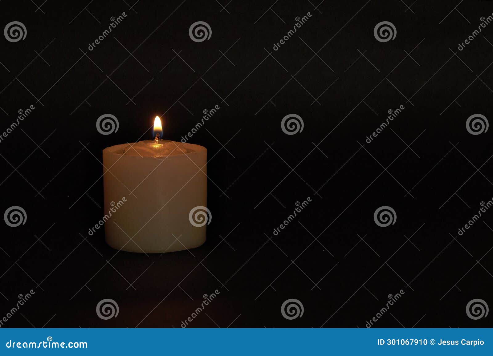 Candle Light Burn Against White Background Stock Photo Image of white