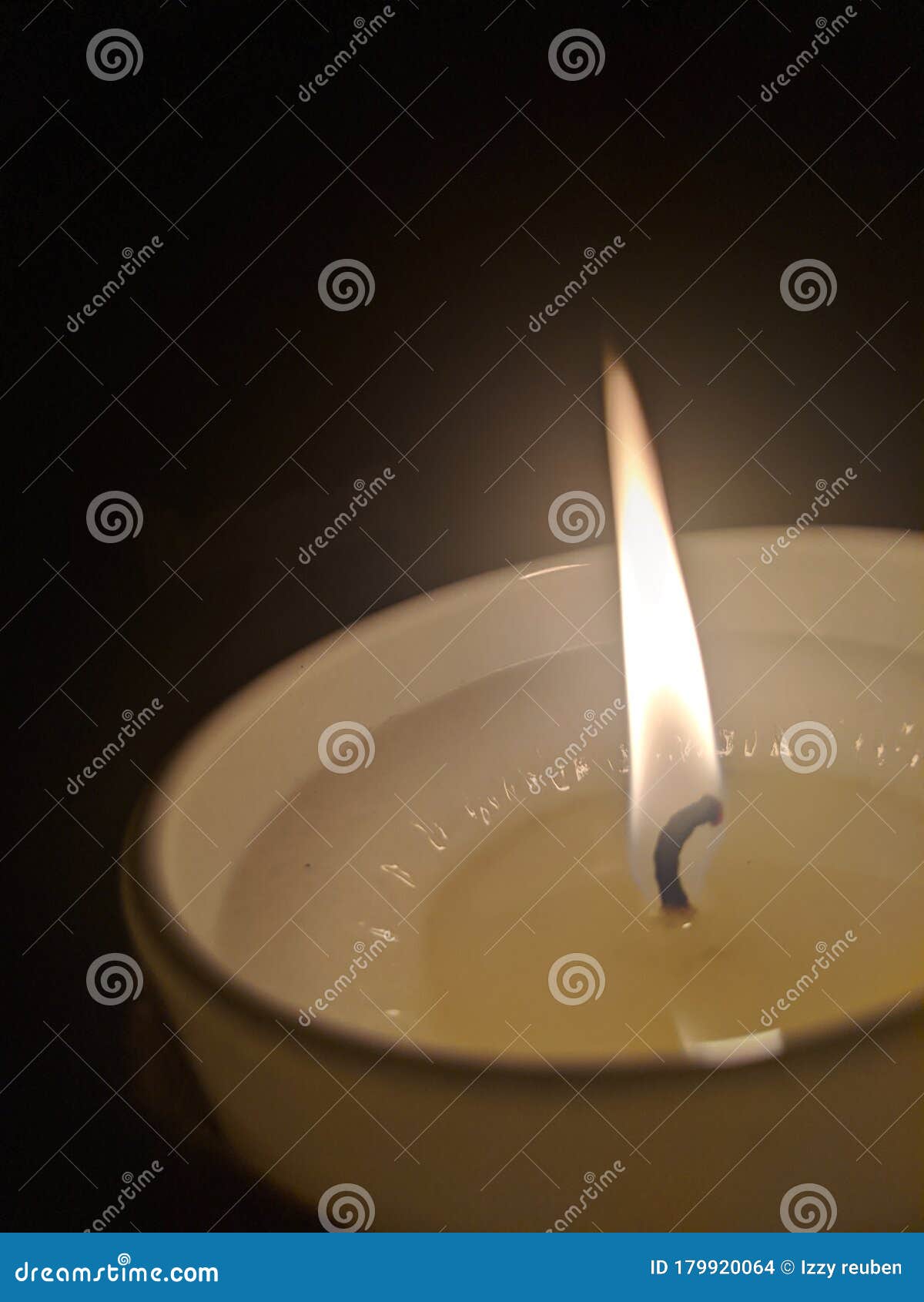 Candle light in the dark stock photo. Image of circle 179920064