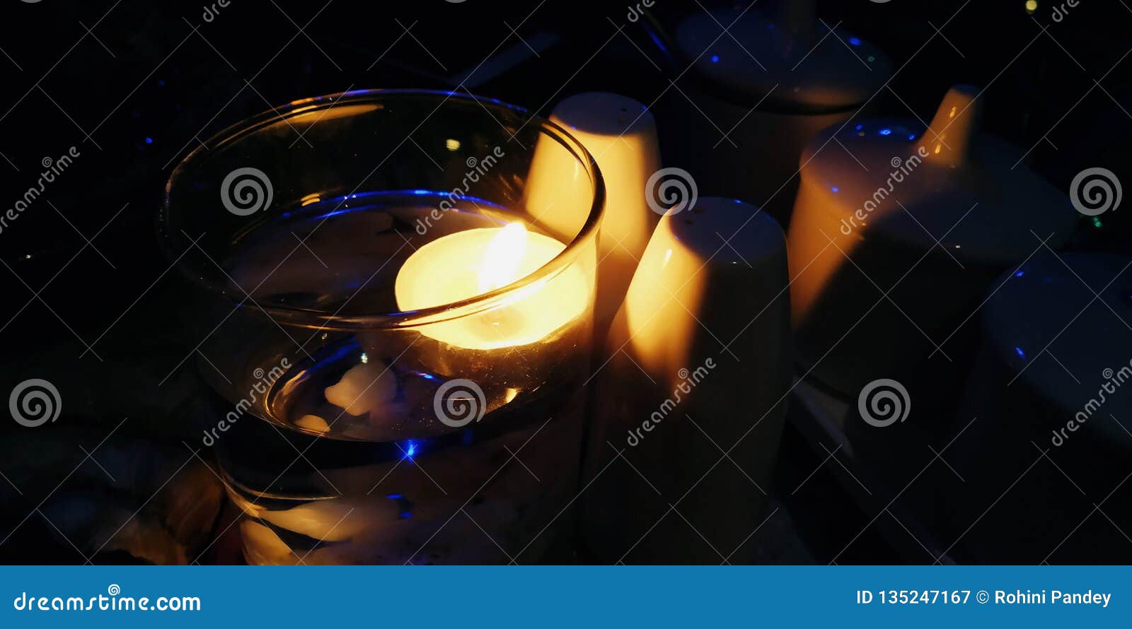 Candle light stock image. Image of candle, dinner, party 135247167