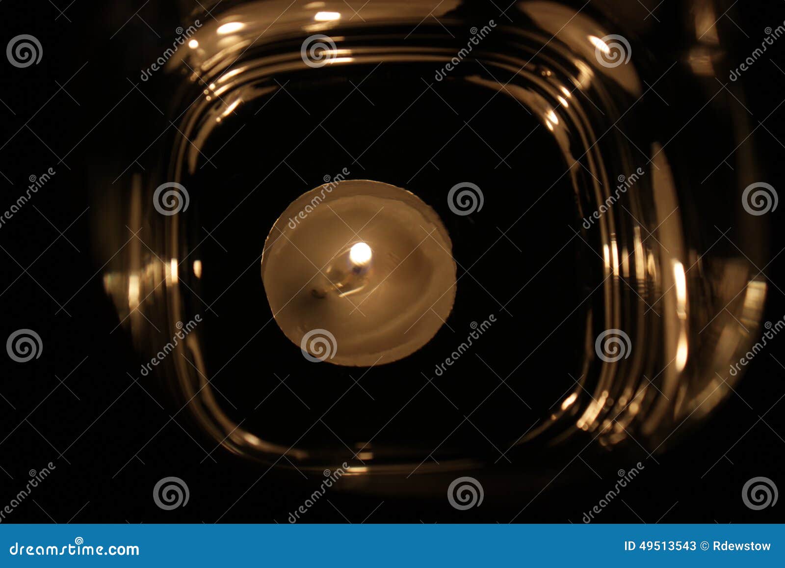 Candle Light Reflection stock image. Image of inside 49513543