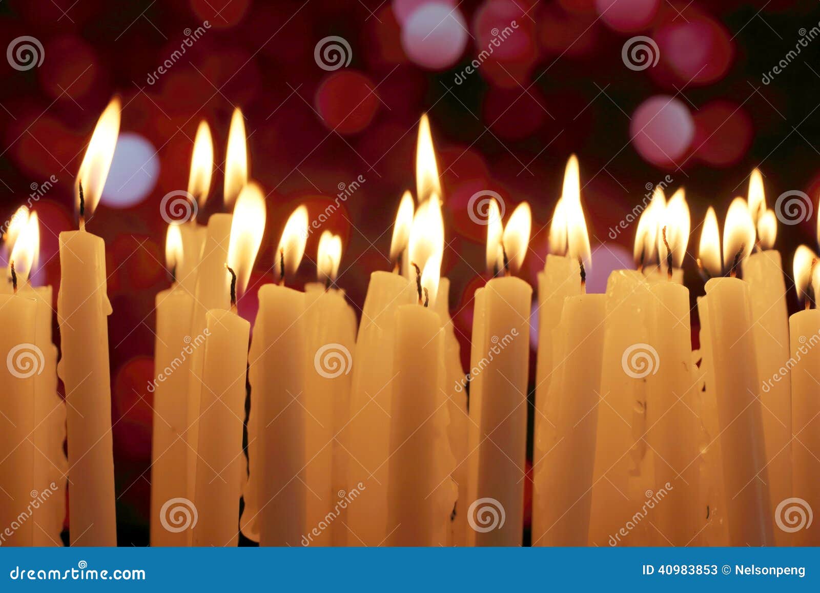 Candle lights stock image. Image of burn, lightning, glow 40983853