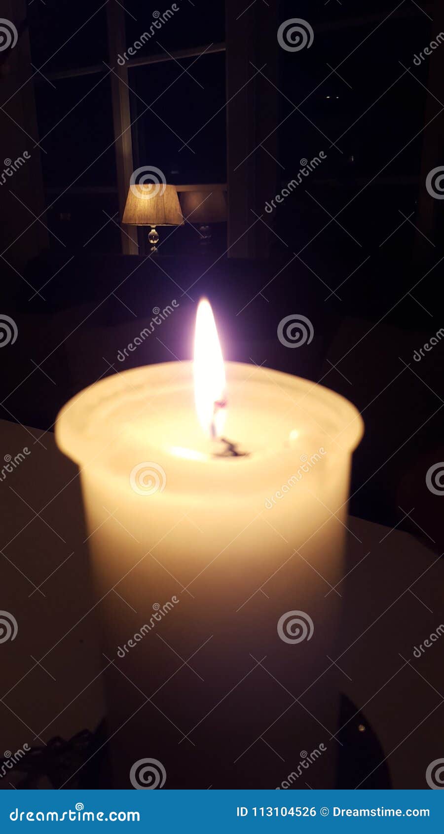 Candle lights stock photo. Image of yellow, fire, lights 113104526