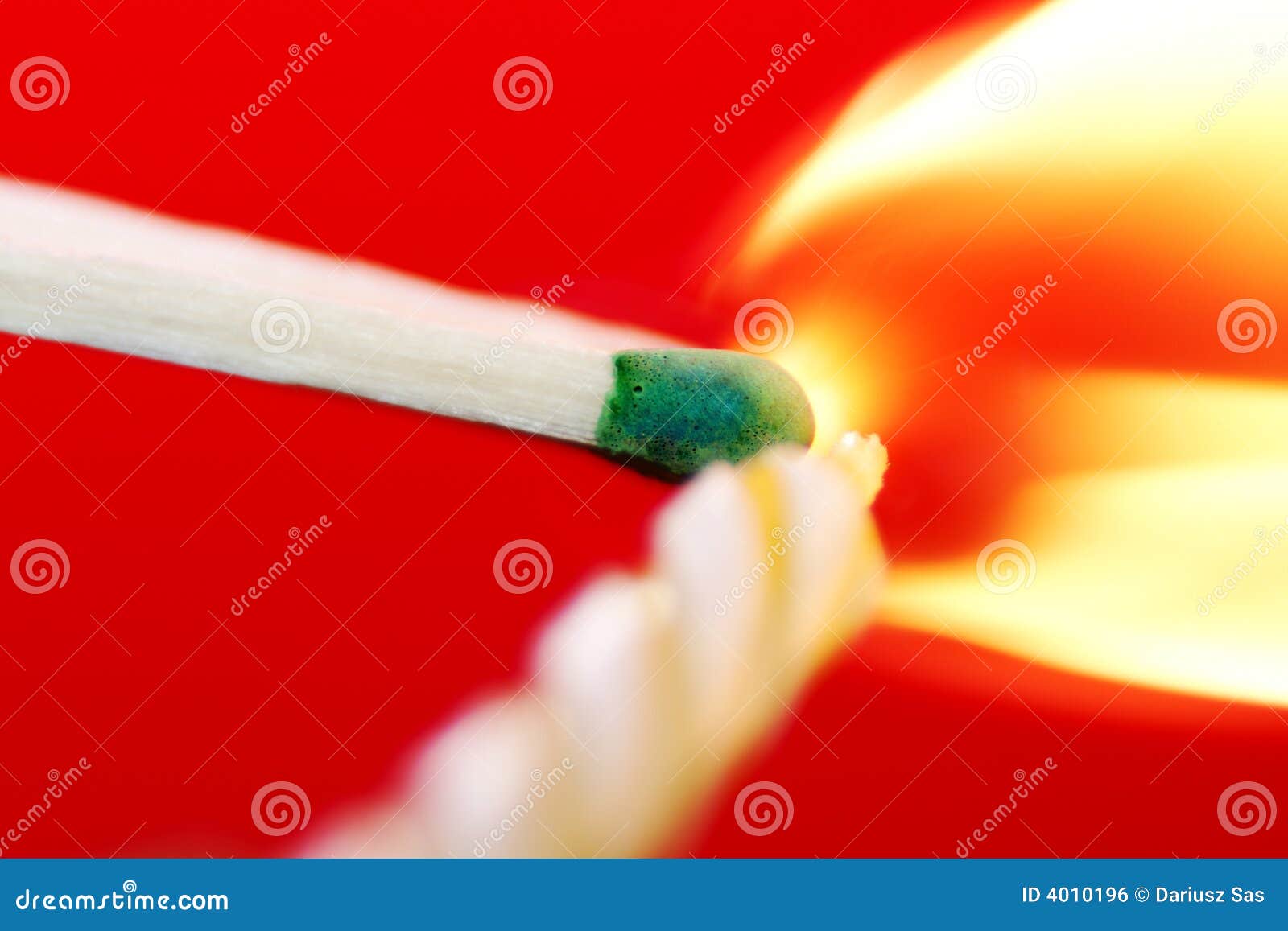 Candle Lights Match stock photo. Image of bonfire, perfection 4010196