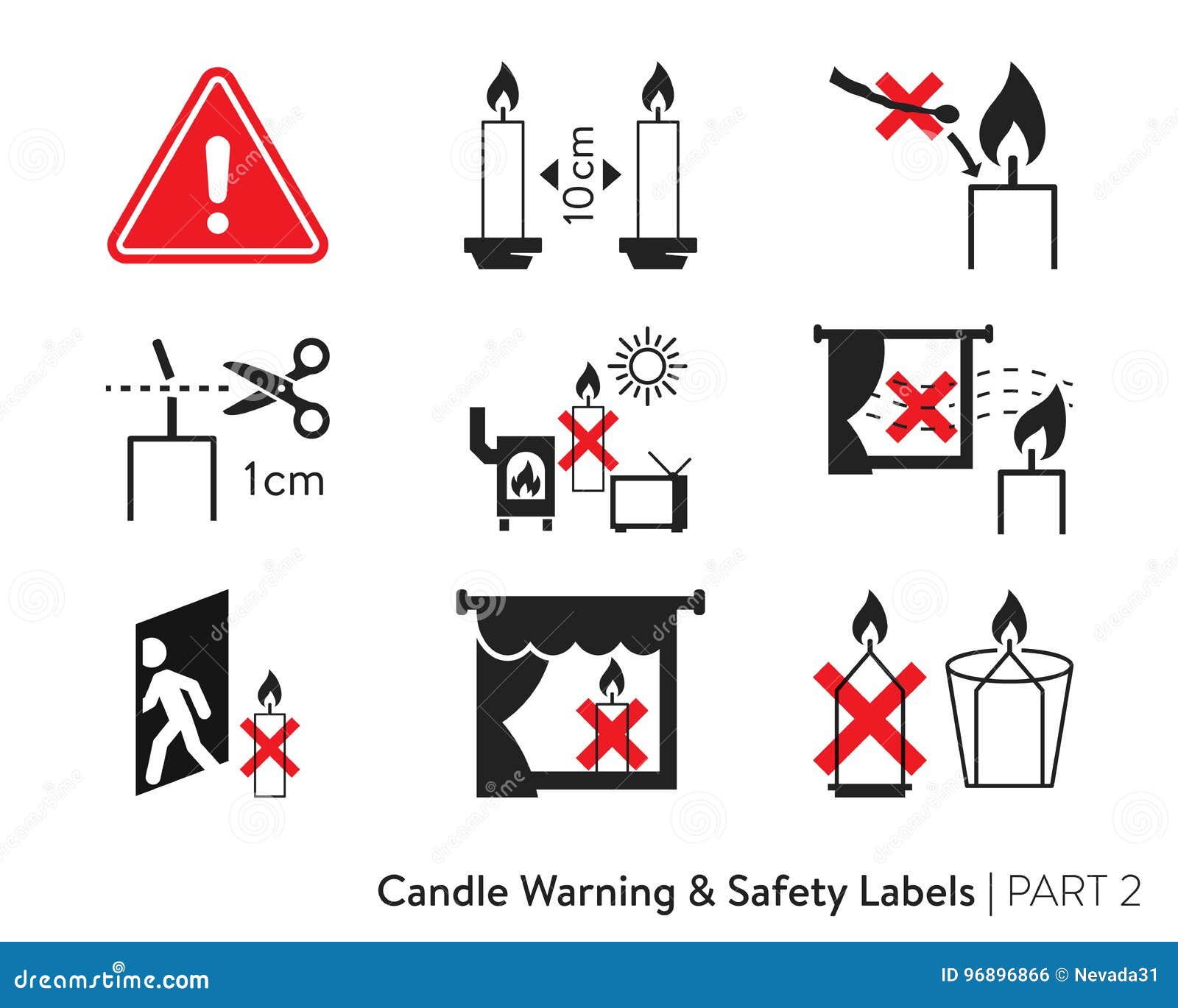 Candle Safety Stock Illustrations – 1,684 Candle Safety Stock