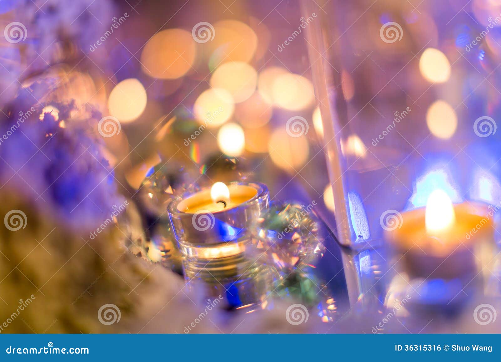 Candlelight Dinner stock photo. Image of colour, decoration 36315316
