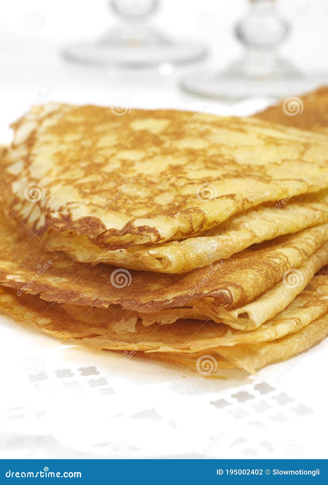 CANDLEMAS PANCAKES stock photo. Image of pancakes, dessert 195002402