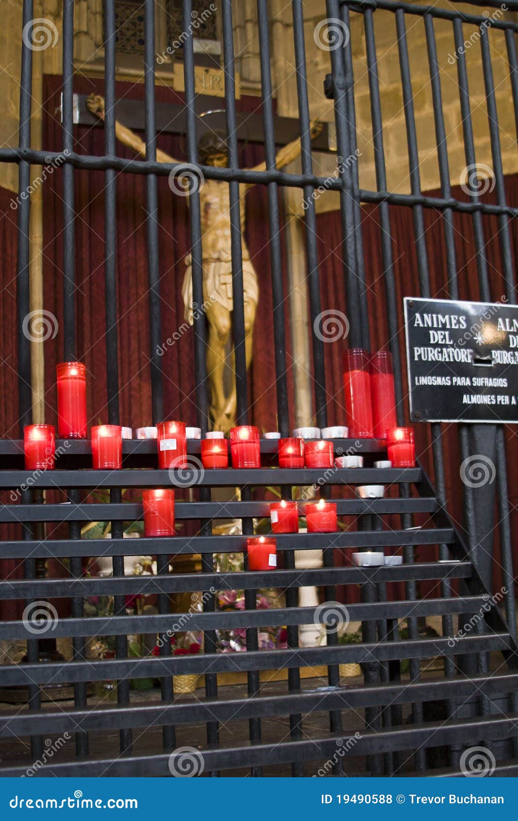 Candles and altar stock photo. Image of cathedral, candle 19490588