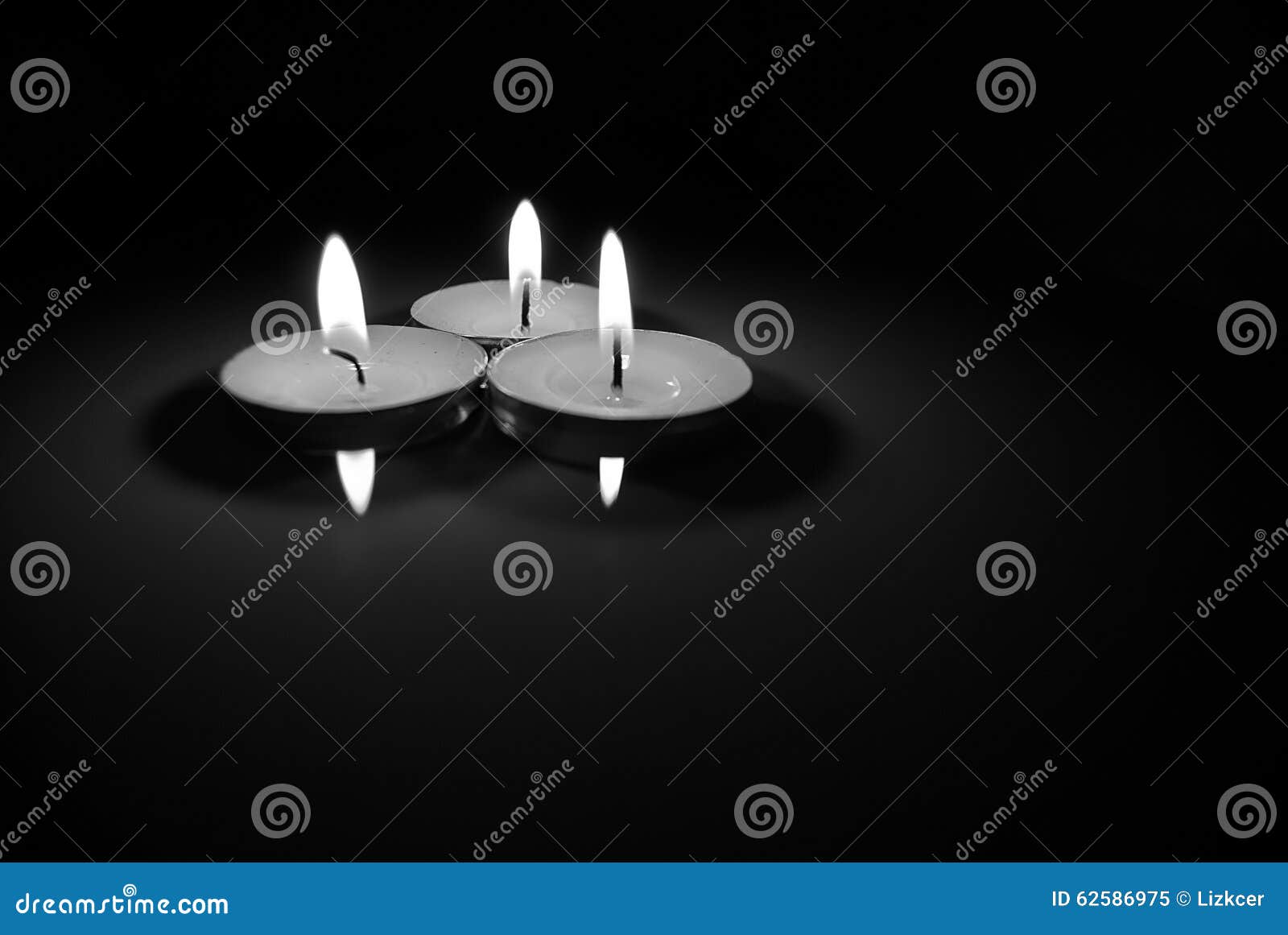 Candles black and white stock image. Image of decorative 62586975