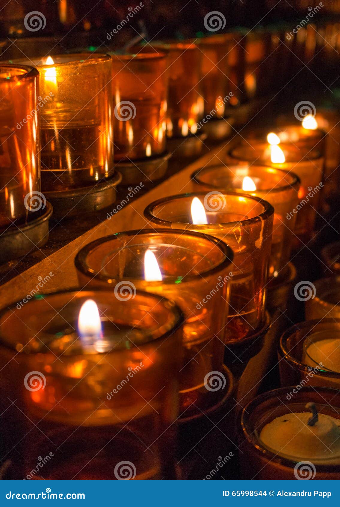 Candles stock photo. Image of decoration, prayer, holiday 65998544
