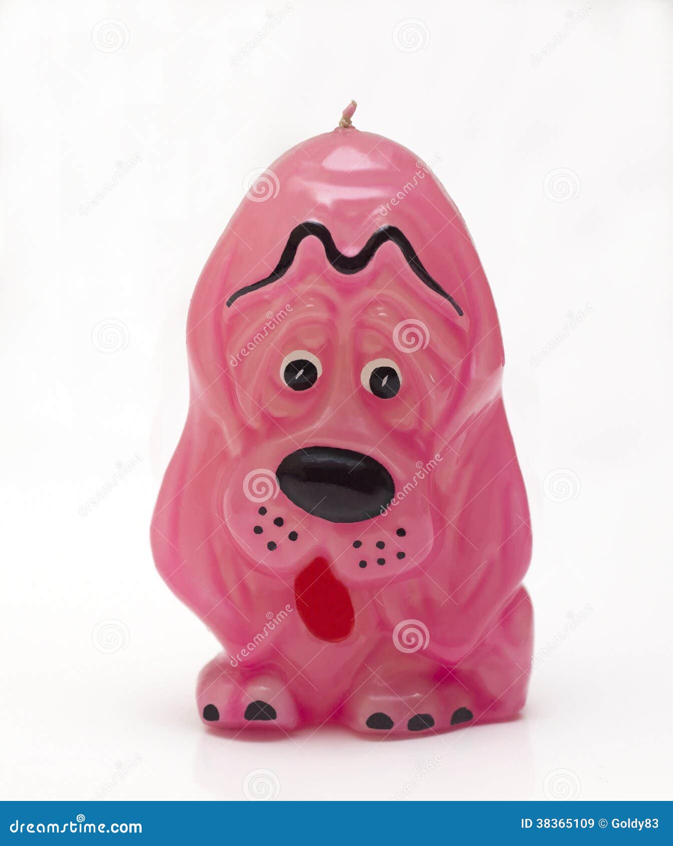 Candles in the Shape of a Dog Stock Image Image of threedimensional