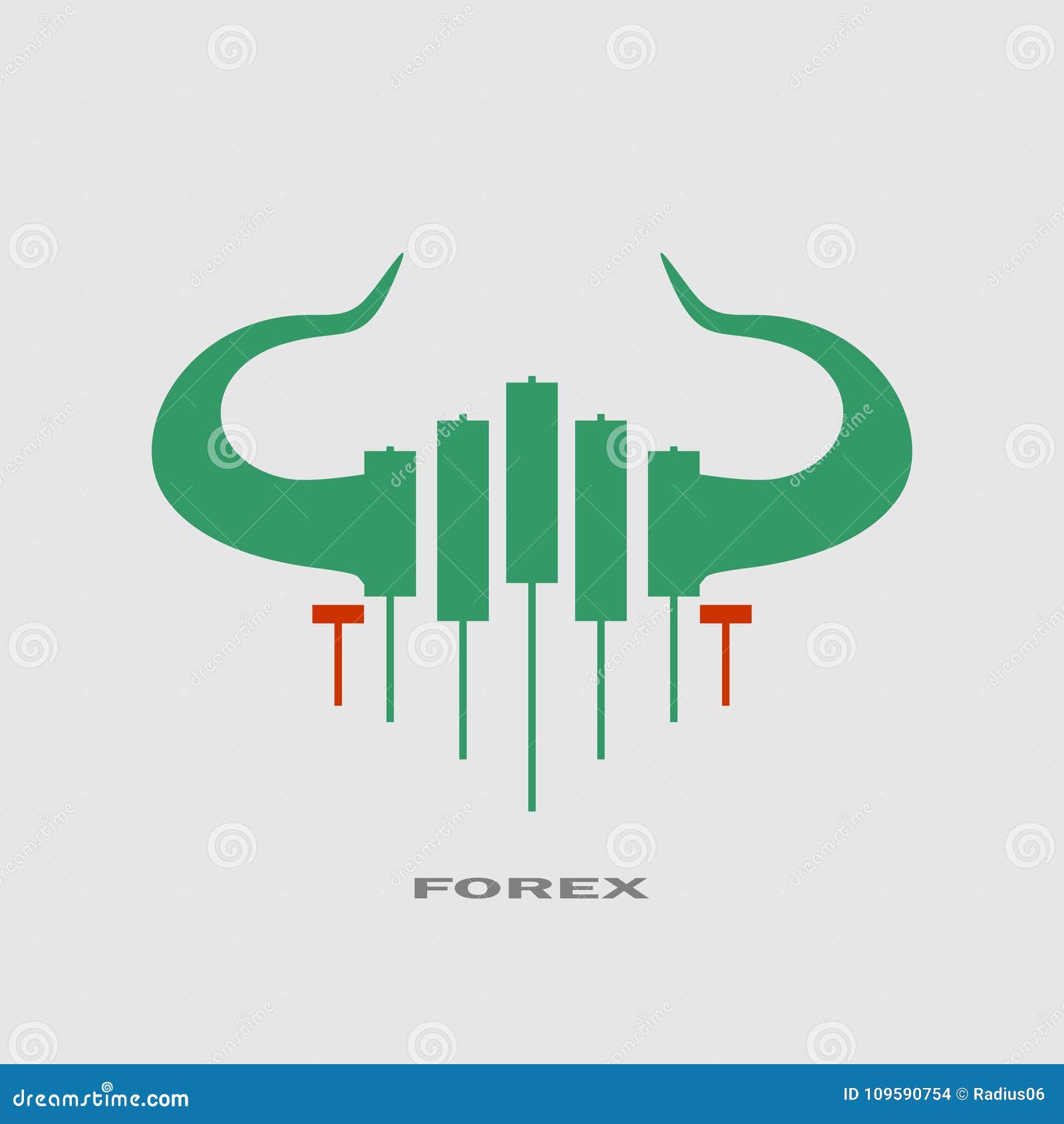 Candlestick trading emblem stock vector. Illustration of economy Chart Candle Logo