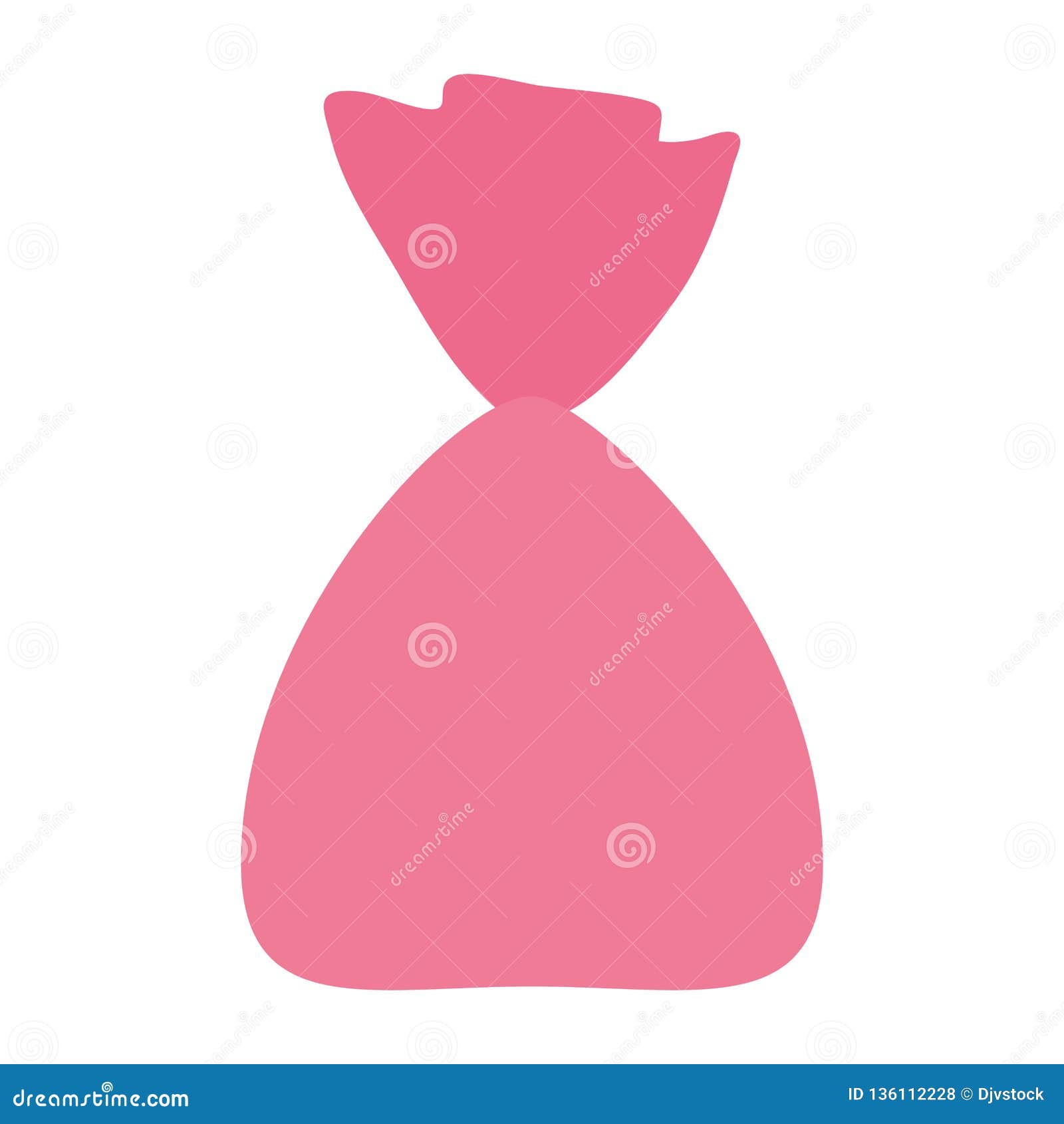 Candy bag design stock vector. Illustration of cake 136112228