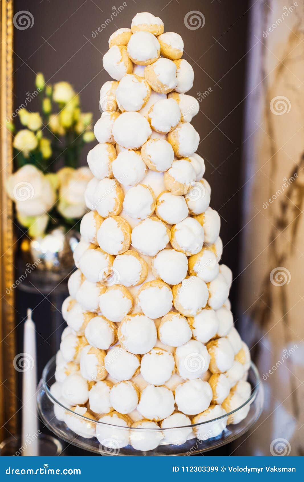Delicious Wedding Reception Candy Bar Dessert Table Stock Image