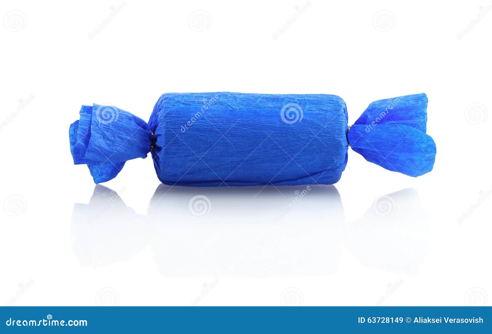 blue wrapper candy