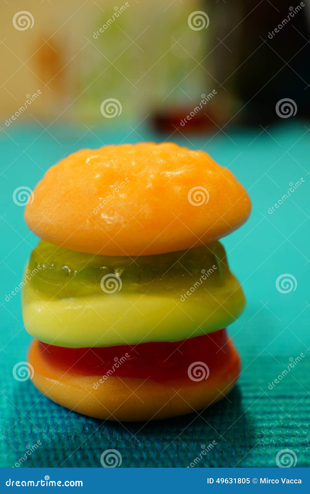 Candy burger stock image. Image of burger, candy, sweets 49631805