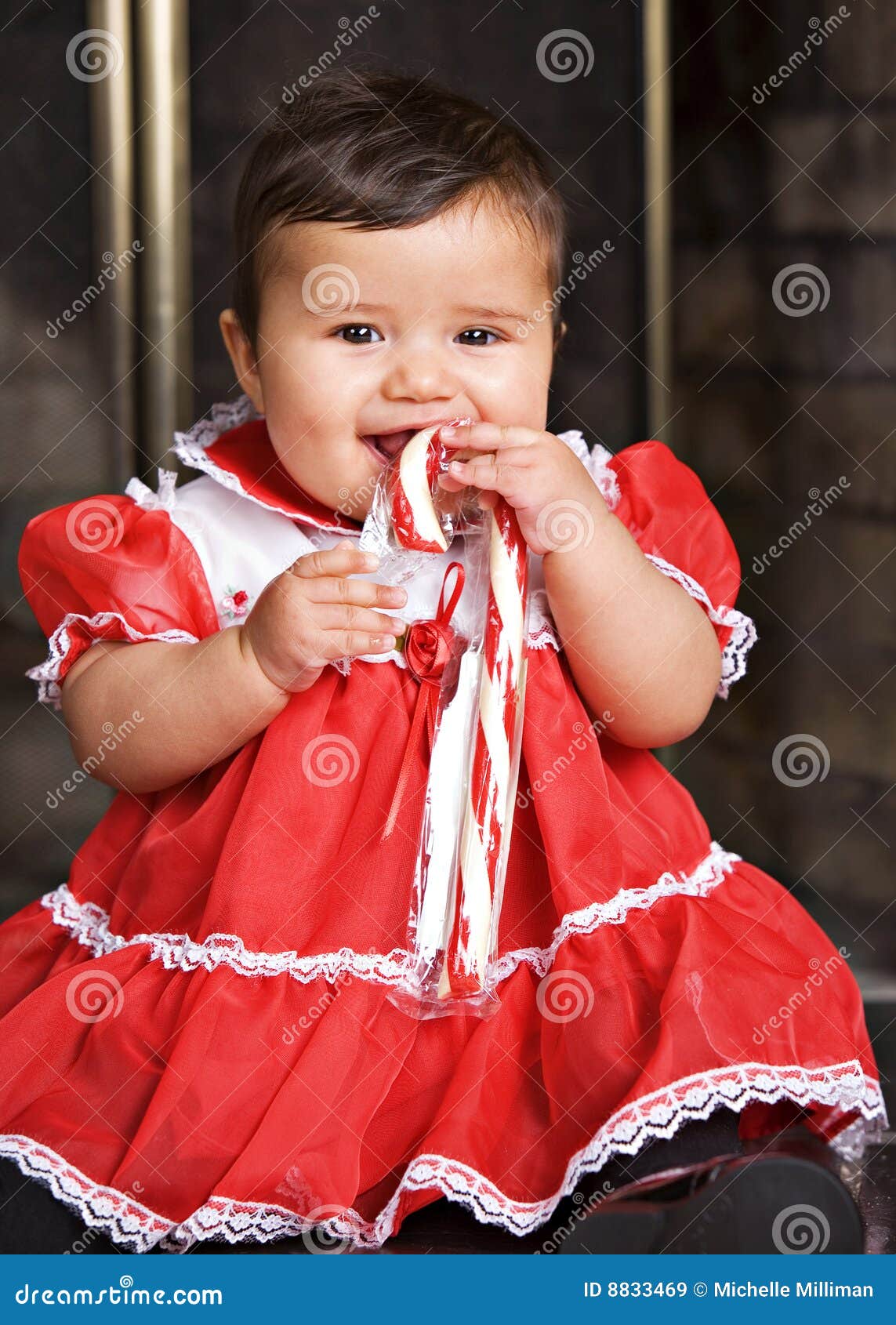 Candy Cane Baby stock image. Image of brazilian, xmas 8833469