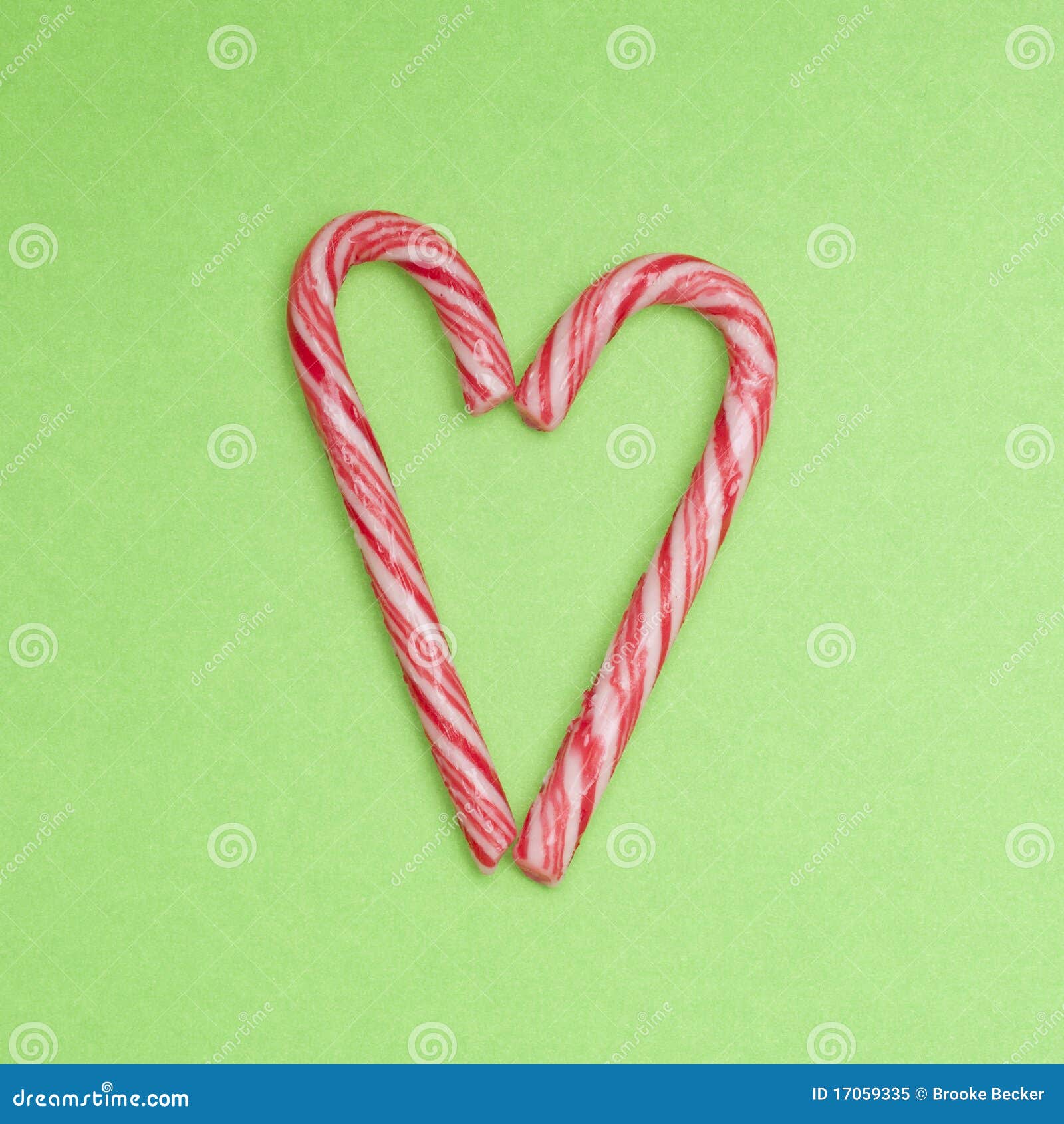 Candy Cane Heart stock image. Image of traditional, studio 17059335