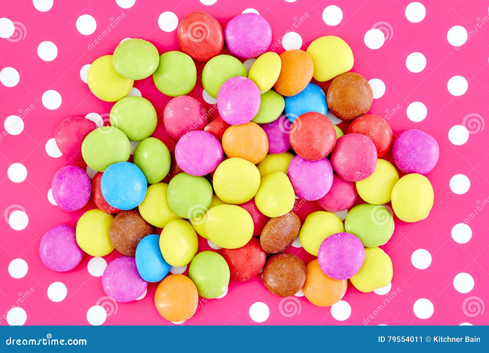 Candy Coated Chocolate stock image. Image of delicious 79554011