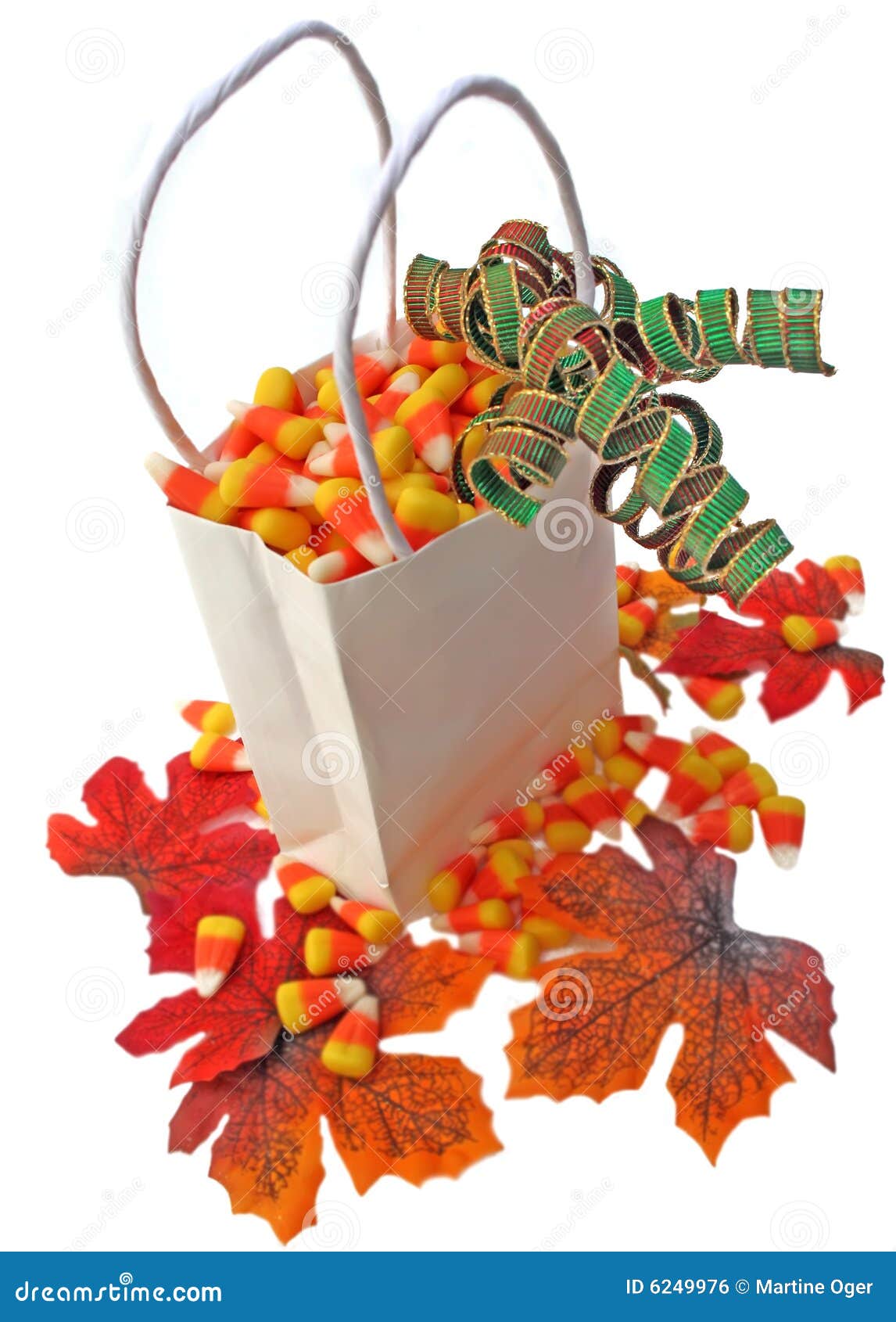 Candy corn in bag stock photo. Image of overflowing, treats 6249976