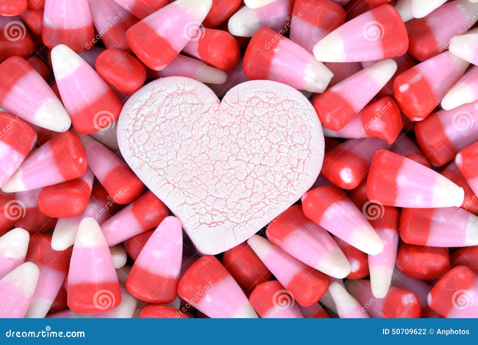Candy Corn for Valentine Day Stock Photo - Image of valentine