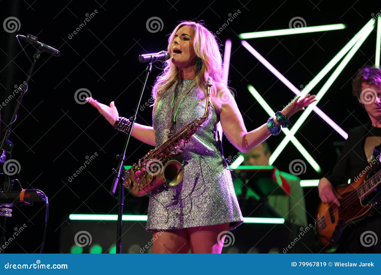 Candy Dulfer editorial stock image. Image of event, beauty 79967819