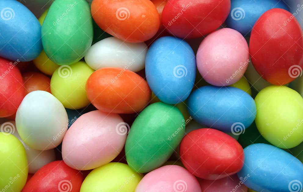Candy easter eggs stock photo. Image of life, food, sweets 2061990