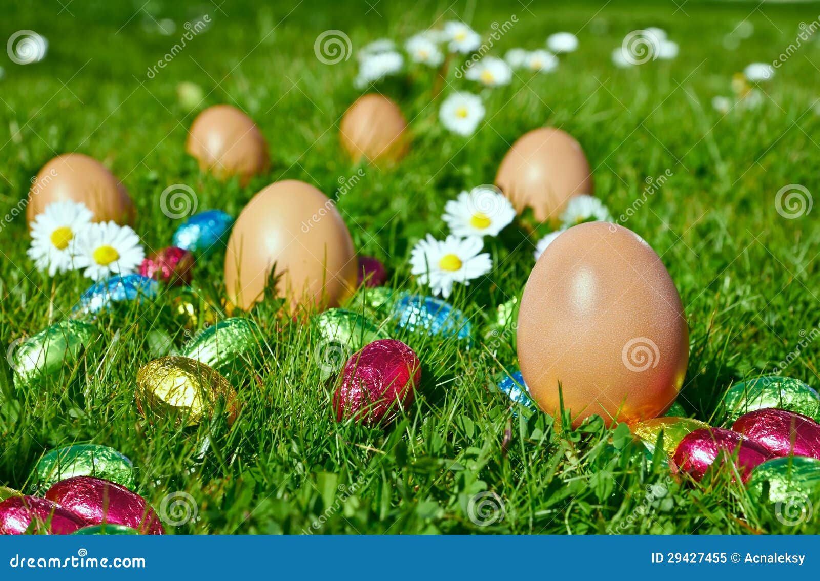 Candy Easter eggs stock image. Image of holiday, traditional 29427455