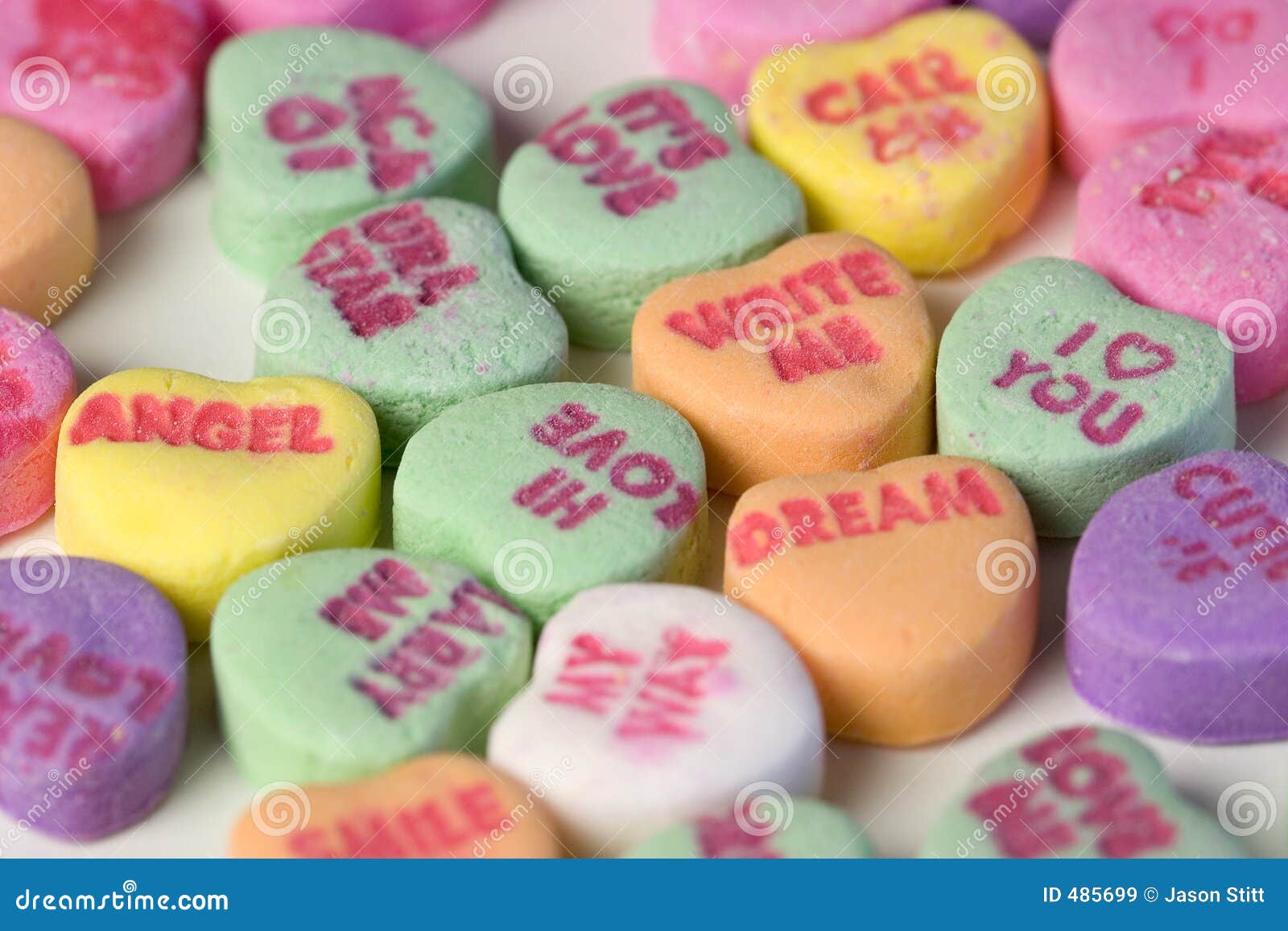Candy Hearts editorial stock image. Image of sweetheart 485699