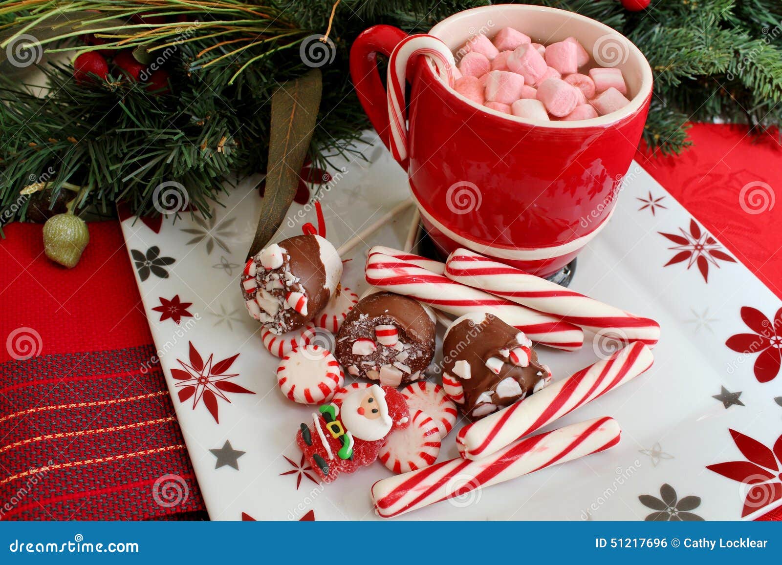 Candy and hot chocolate stock photo. Image of sweet, drink 51217696