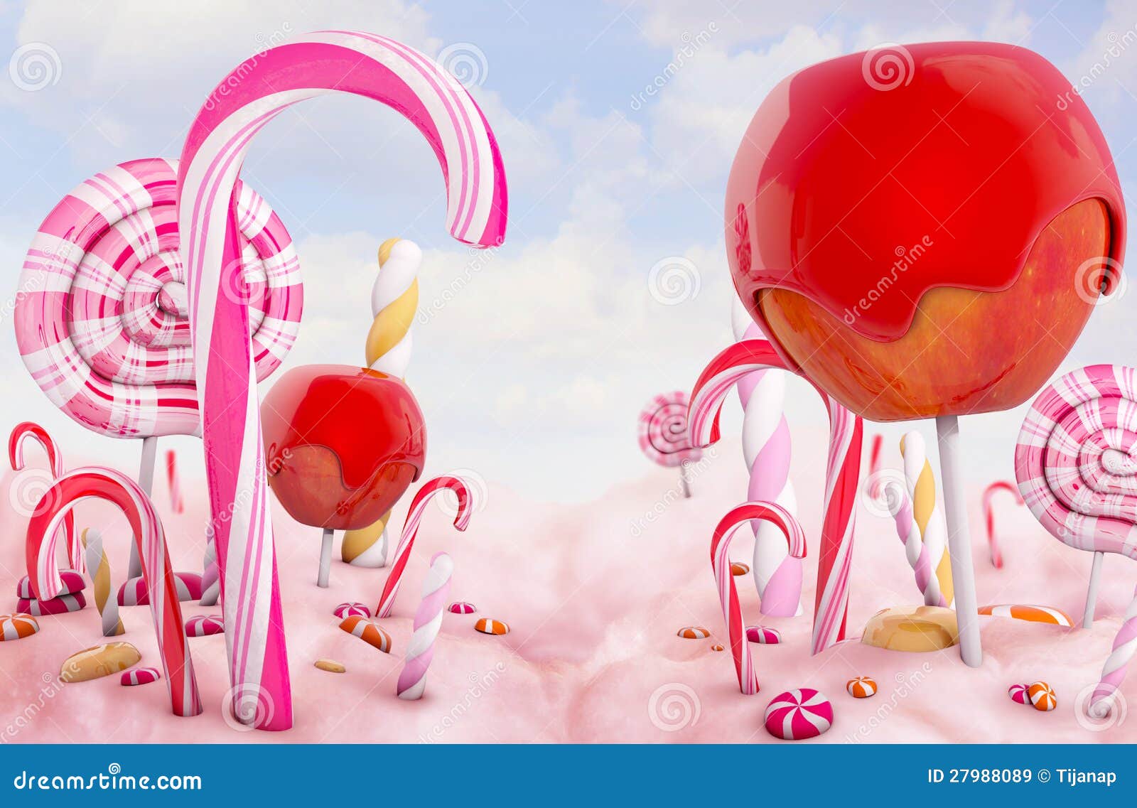 Candy Land Stock Illustration Illustration Of Apple 27988089 Images, Photos, Reviews