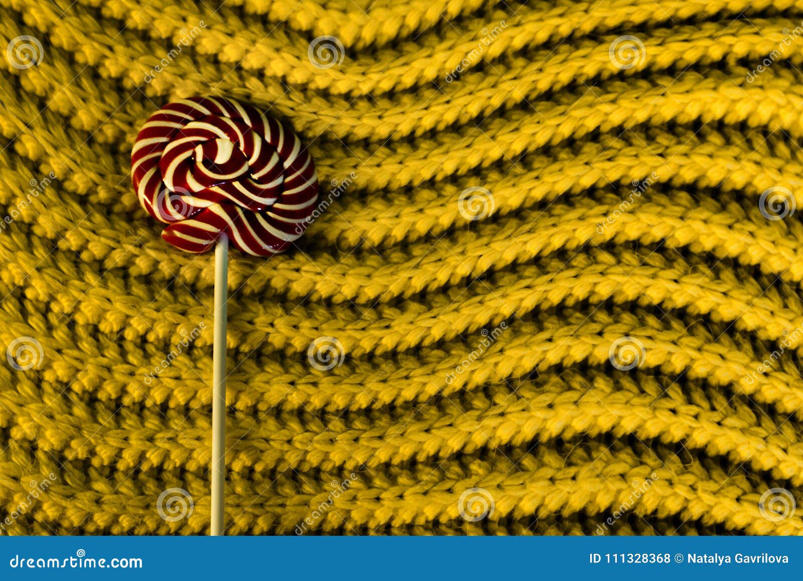 Candy Lollipop red stock photo. Image of round, dessert - 111328368
