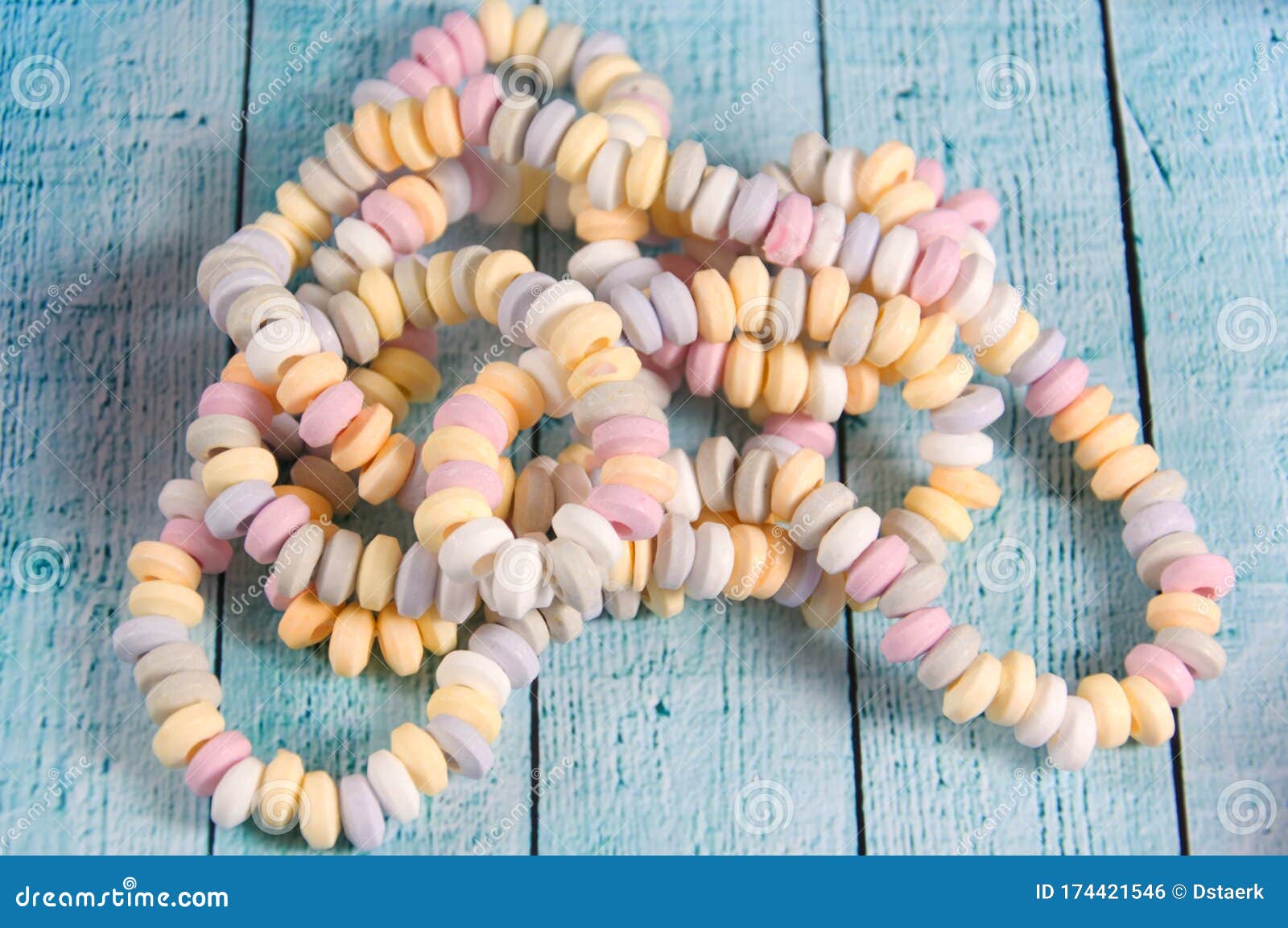 Candy necklace stock photo. Image of chocolate, necklace 174421546
