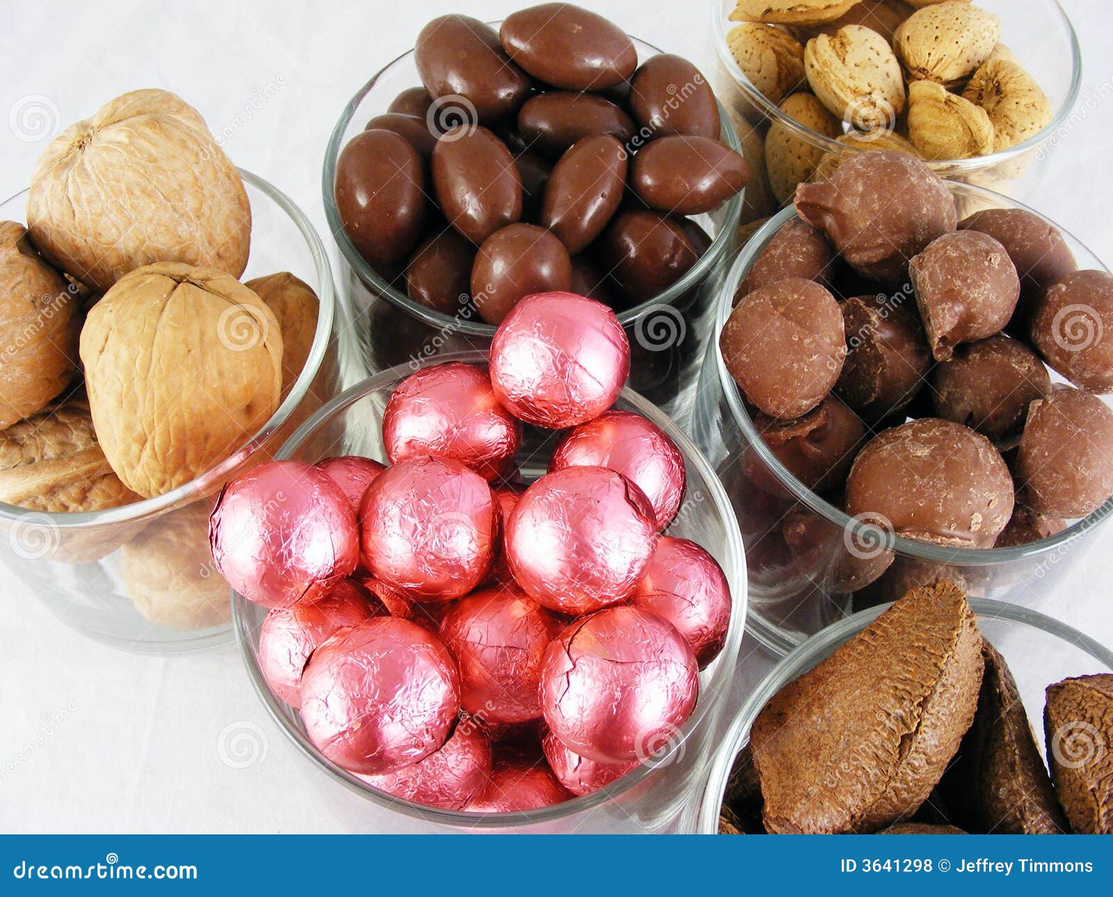 Candy and Nuts 3 stock photo. Image of peanuts, covered 3641298
