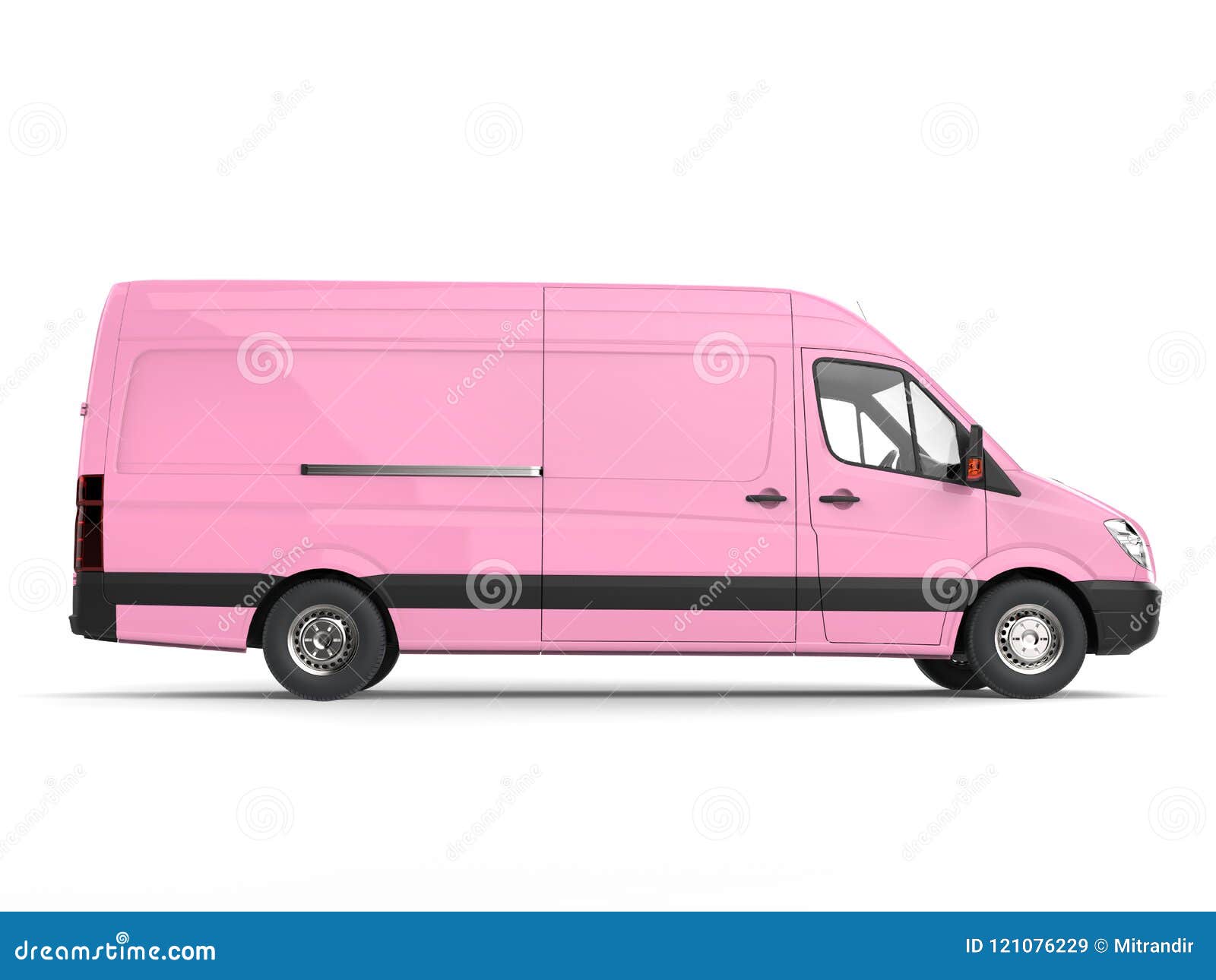 pink van